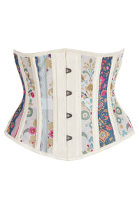 Patchwork Brocade Underbust Corset