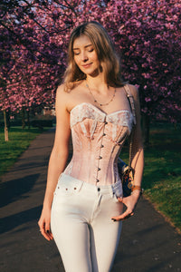Corset Story WTS923 Historic Lace Corset finished with Flossing