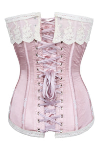 Historic Lace Corset finished with Flossing