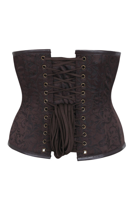 Steampunk LARP Overbust Corset with buckles